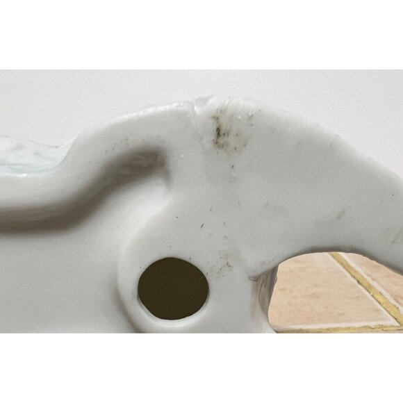 Vintage Kalk White Cermaic/Porcelain Persian Kitten Cat Figurine Statue Germany - Picture 7 of 7